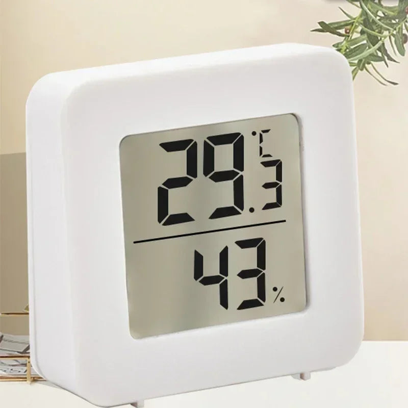 LCD Digital Thermometer Hygrometer Indoor Room Electronic Temperature Humidity Meter Sensor Gauge Weather Station for Home