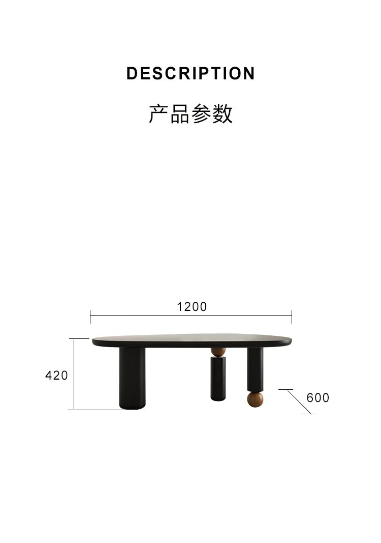 Trendy Aesthetic Coffee Tables Elegant Unique Retro Design Coffee Tables Minimalist Trendy Table Basse Salon Furniture For Home