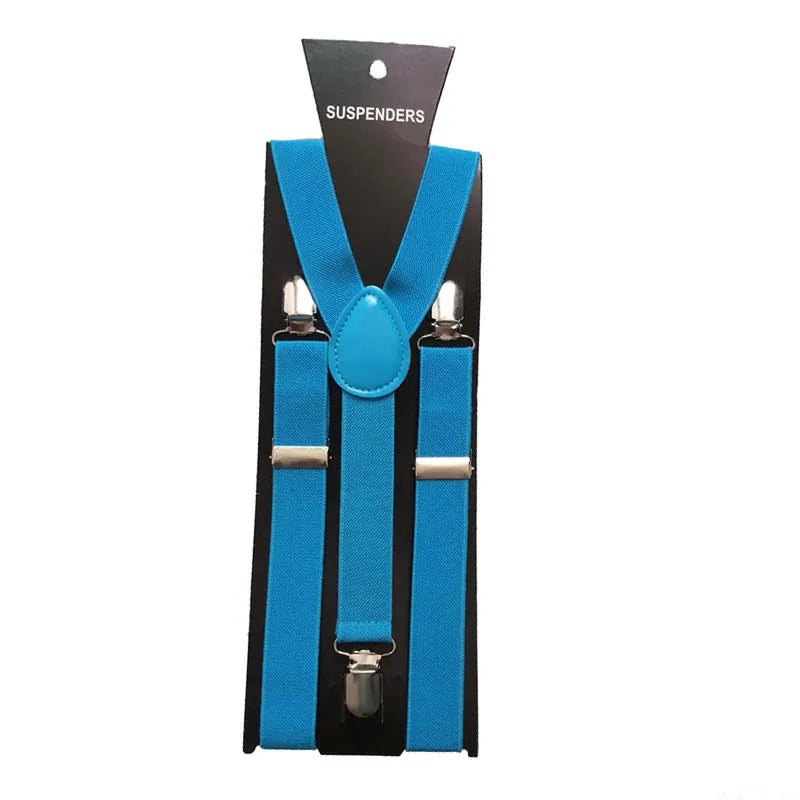 Suspenders For Men Pants Apparel Adult Suspender Man Shirt Dress Women Wedding Party Solid Colors Suit Skirt With Braces Straps
