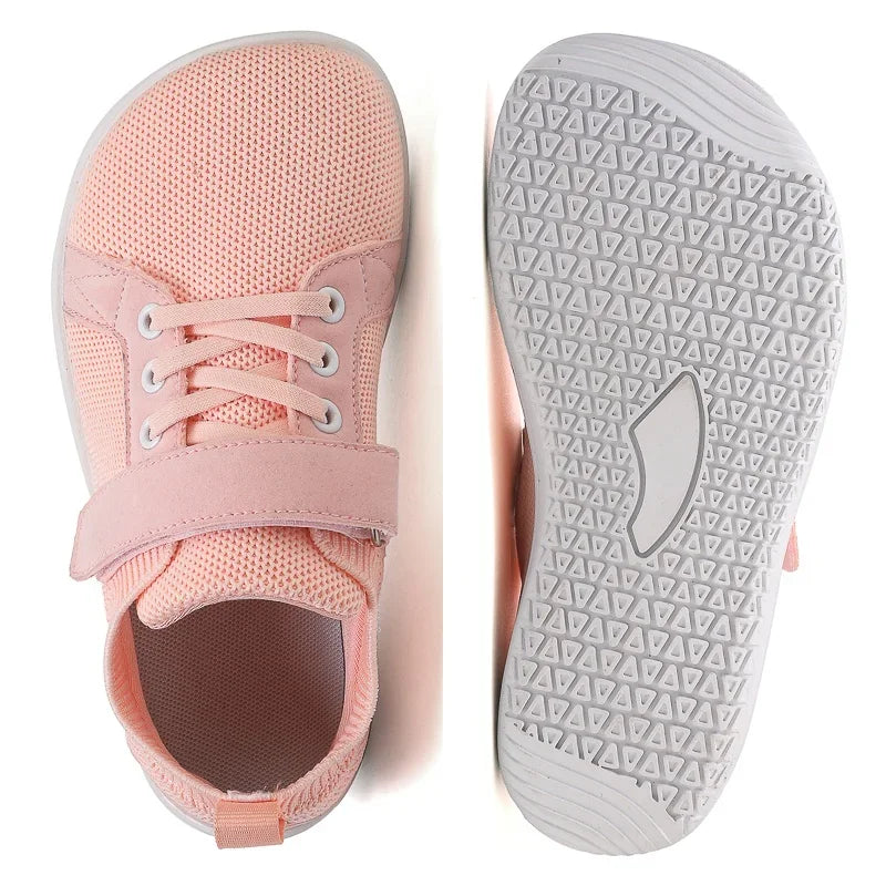 Little/Big Kids Minimalist Barefoot Shoes + Zero Drop + Wide Sneaker for Boys/Girls Outdoor Sports Walking shoes Running Sneaker