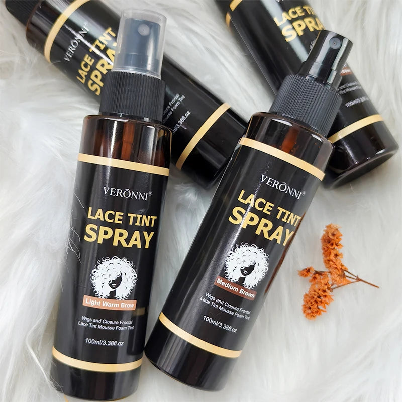 100ml Lace Melting Spray And Holding Spray,Wig Melting Spray Strong Natural Forming Hold Dyed wig care spray For Lace Wigs