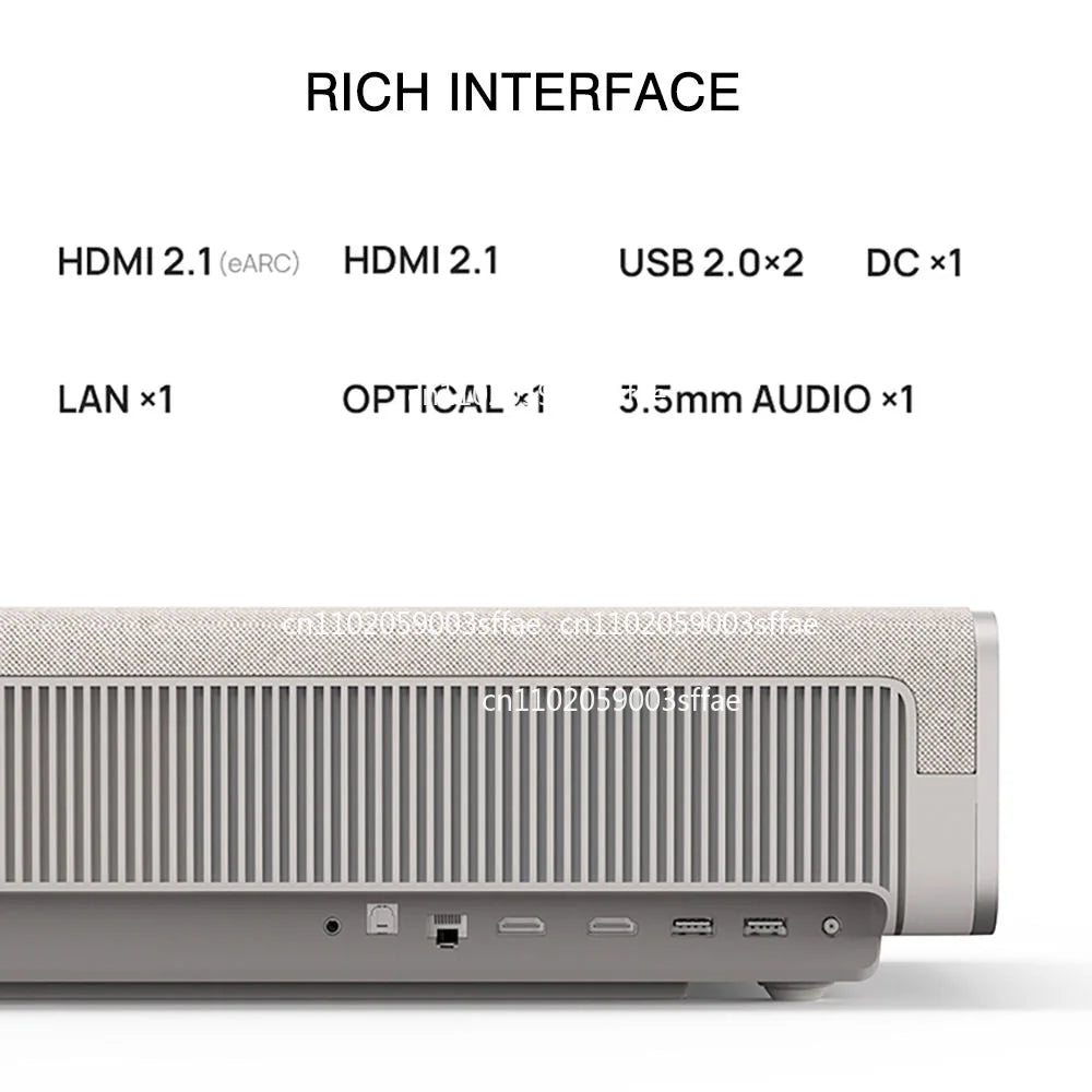 Hot Selling For M1 Projector, M1 Ultra Short Full HD Projector with 0.21:1 Throw Ratio 5000 Lumens 31W Speaker 90% New