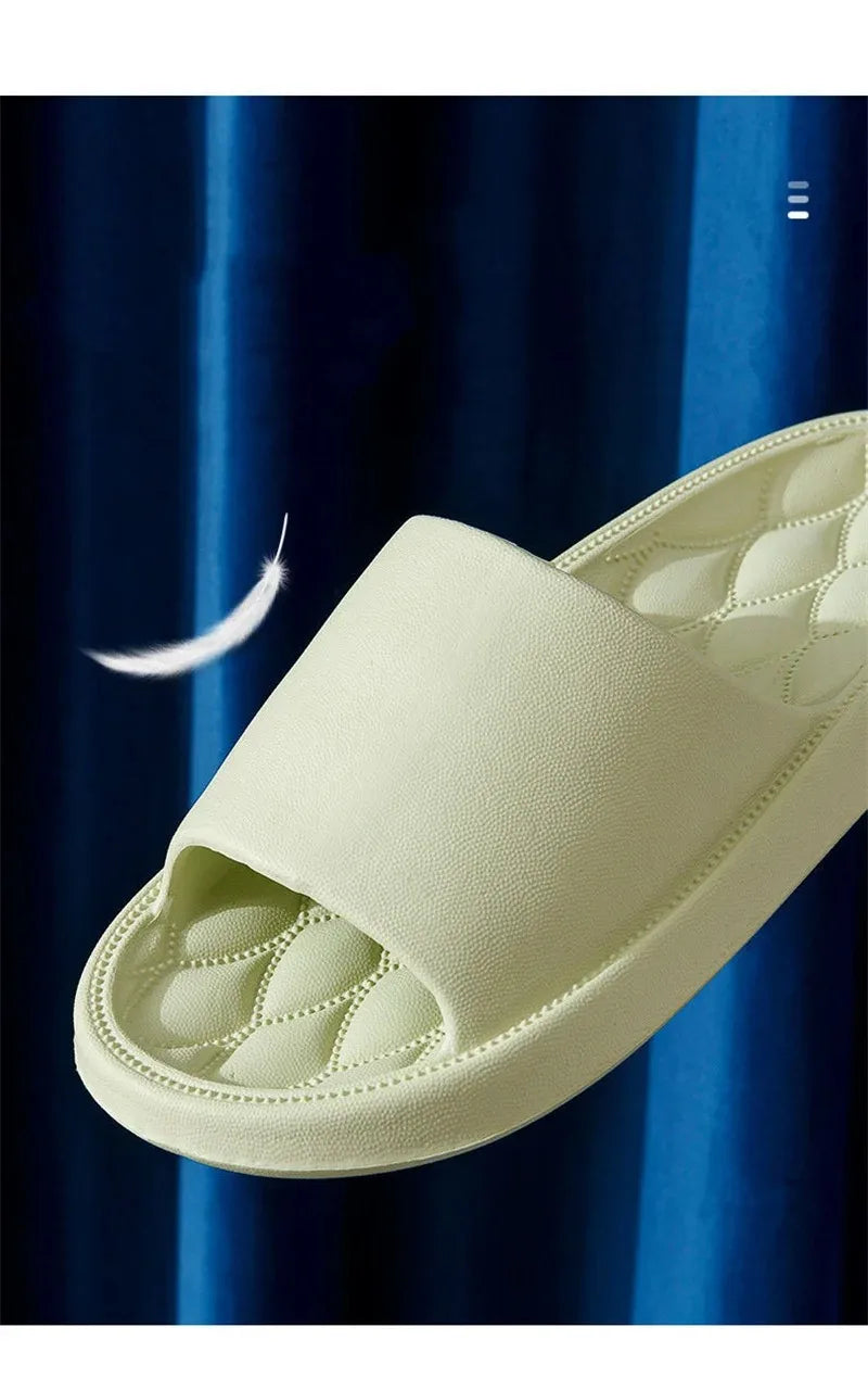 Four Season Bathroom Anti Slip Slippers Women's EVA Slide Slippers - Frog Soft Comfortable Non-Slip Indoor/Outdoor House Shoes