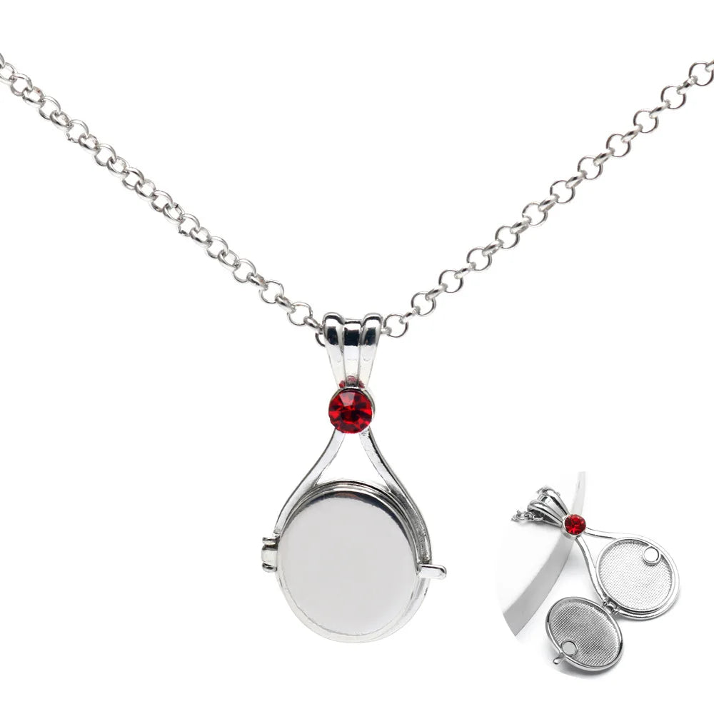 TV Show H2O Just Add Water Cosplay Necklace Mermaid Locket Pendant Necklace for Women Men Choker Jewelry Fan Gift
