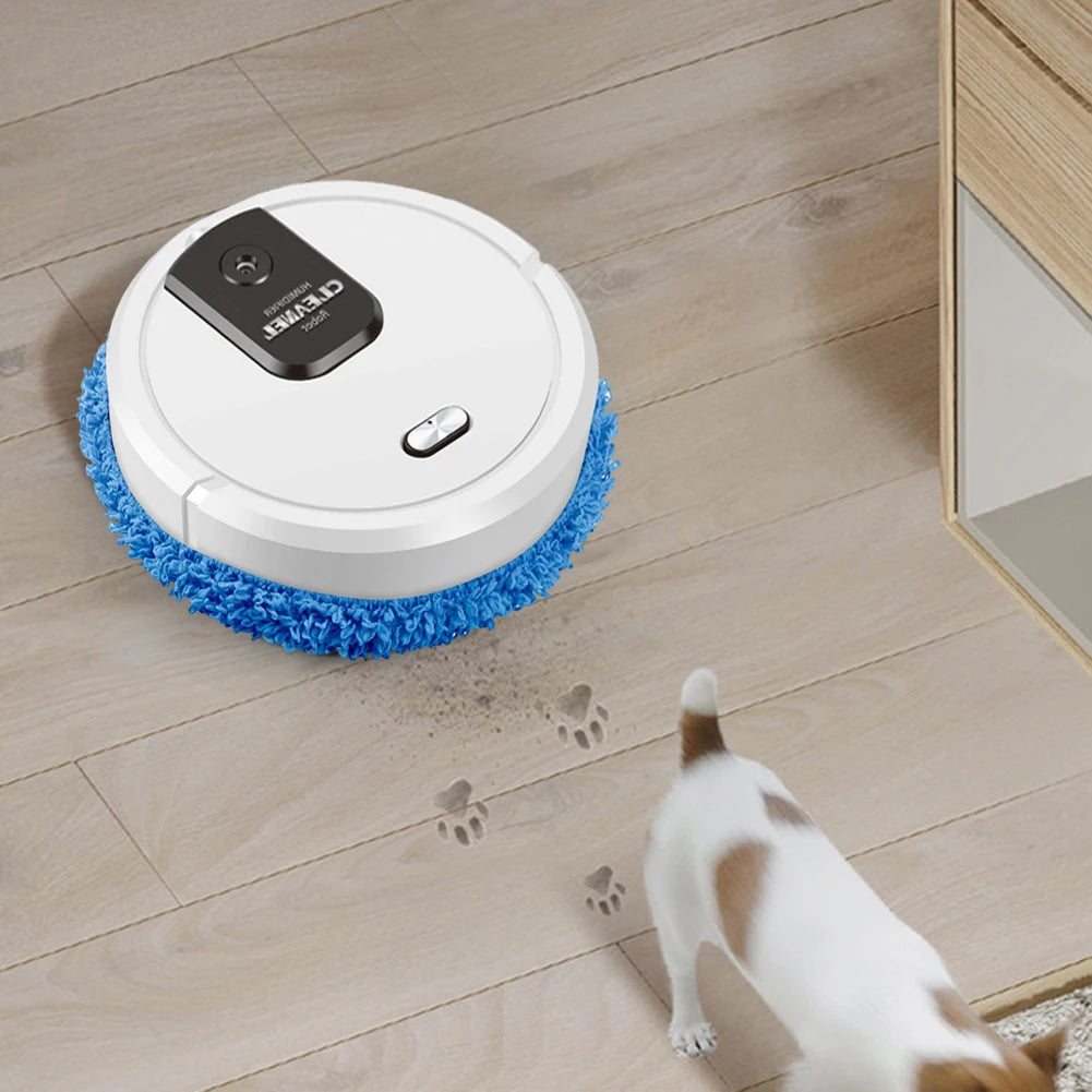 1500mAh Mopping Cleaning Machine Humidification Spray Rechargeable Home Cleaning Appliances Dry Wet Dual Use Floor Sweeper