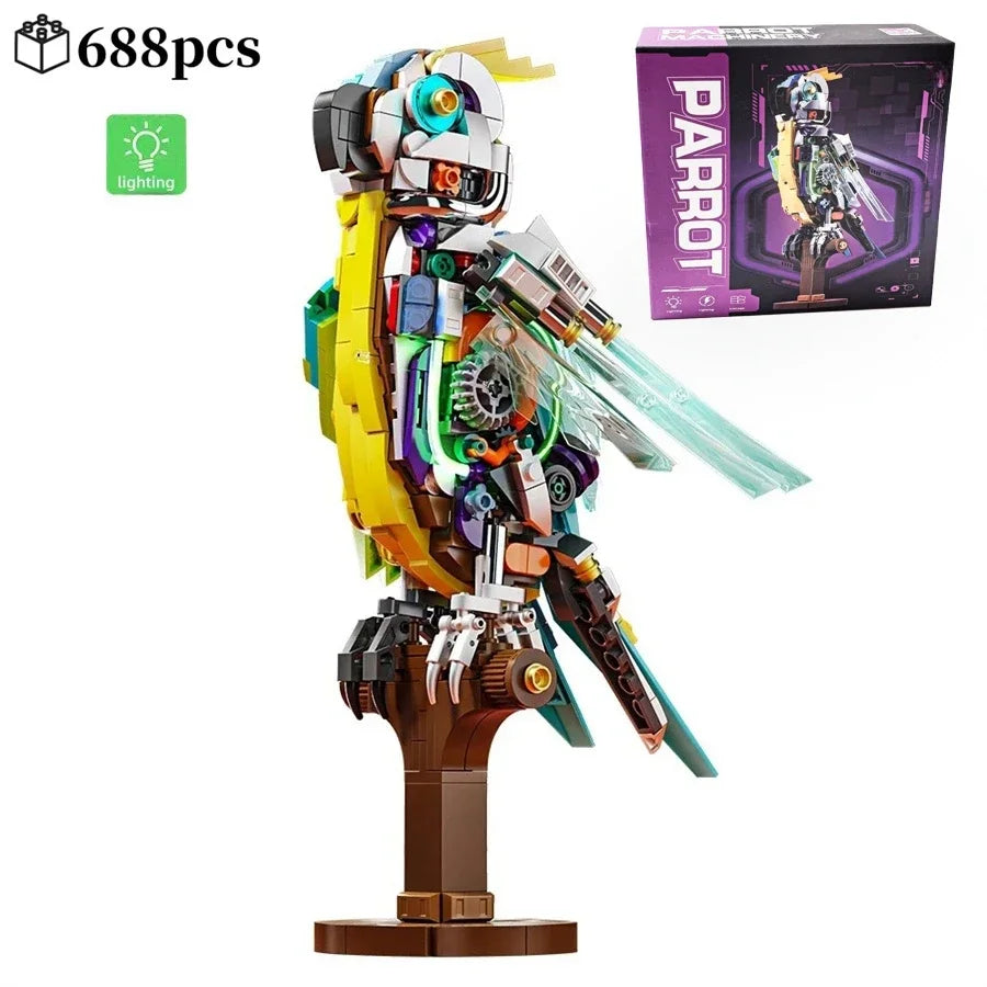 898PCS V8 Engine MOC Building Blocks Model Kit Creative Technical Assembly Educational STEM Desktop Collectible Gift for Kids