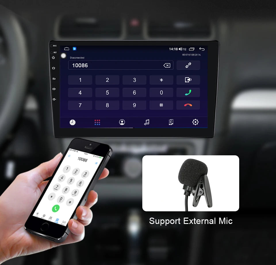 Android 14 For Peugeot 208 2008 2012-2018 Car Radio Multimedia Video Player CarPlay Auto Stereo GPS Navigation Head Unit Wifi 4G