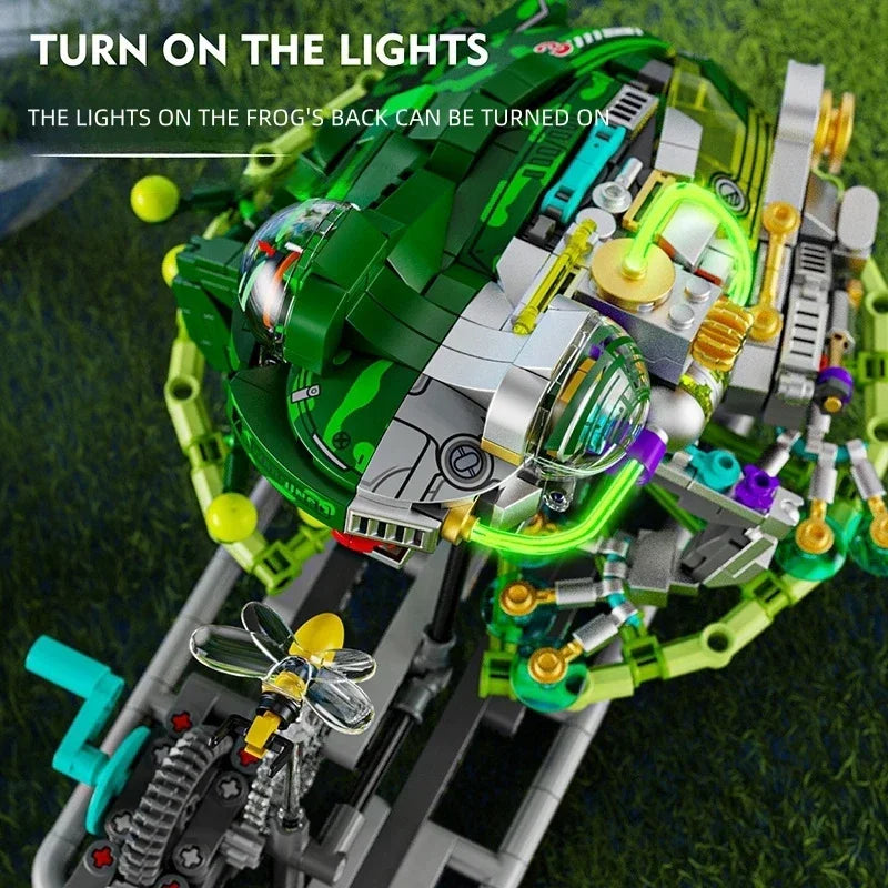 898PCS V8 Engine MOC Building Blocks Model Kit Creative Technical Assembly Educational STEM Desktop Collectible Gift for Kids
