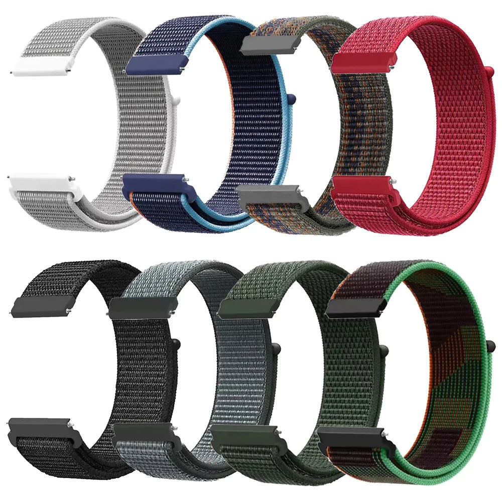 Nylon Strap For Xiaomi Watch 5/ 2 Pro/color 2/S1 Active S2 S3 S4 Sport Braided Bracelet For Xiaomi Watch 22mm Breathable Bands