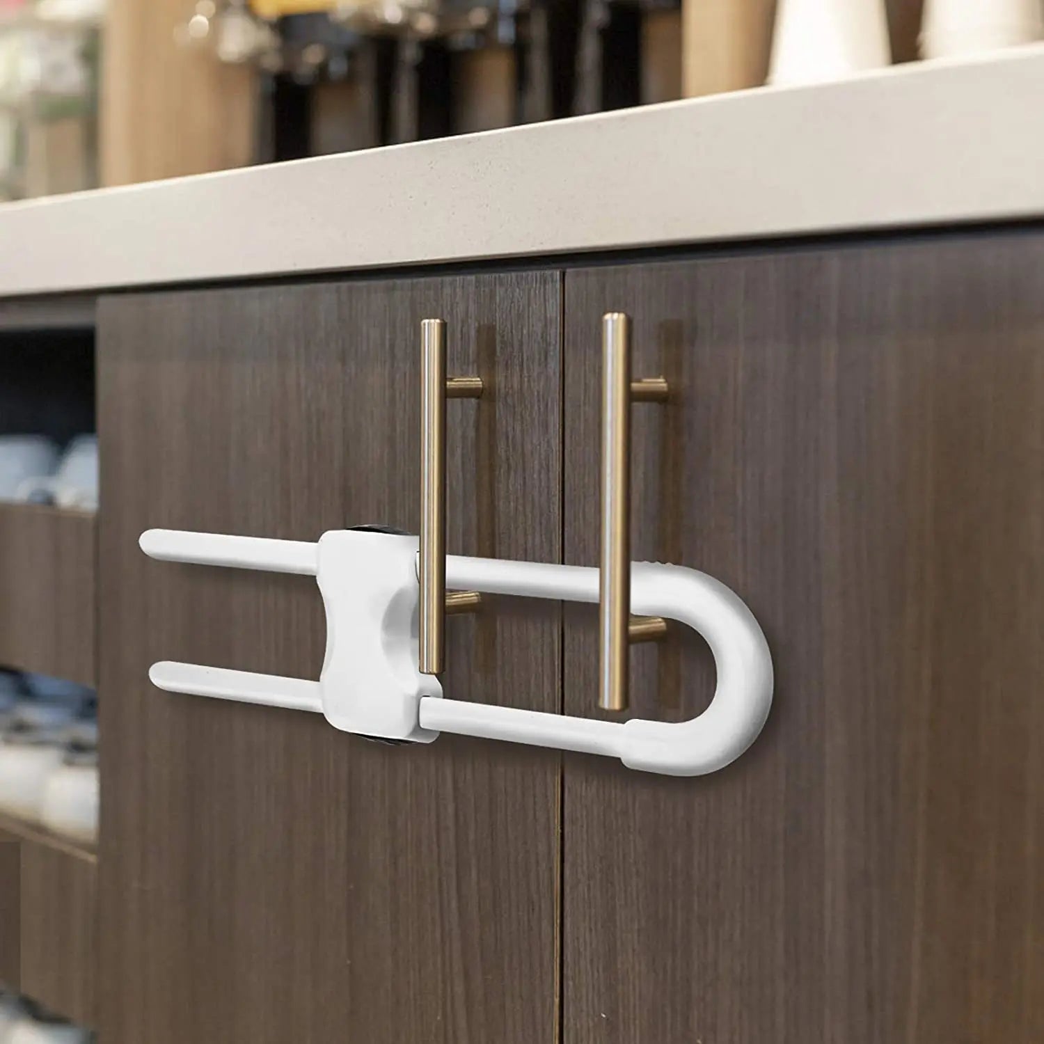 U-Shaped Proofing Drawers Safety Child Locks Adjustable
