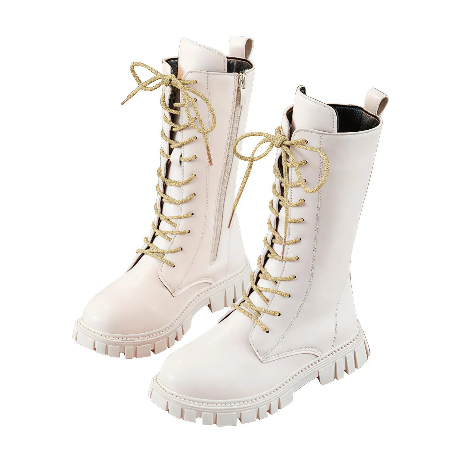 Girls Fashion Long Boots Simple Solid Color Soft Bottom Best Leather Kids Boots Girl Soft Comfortable Riding Daily Boots