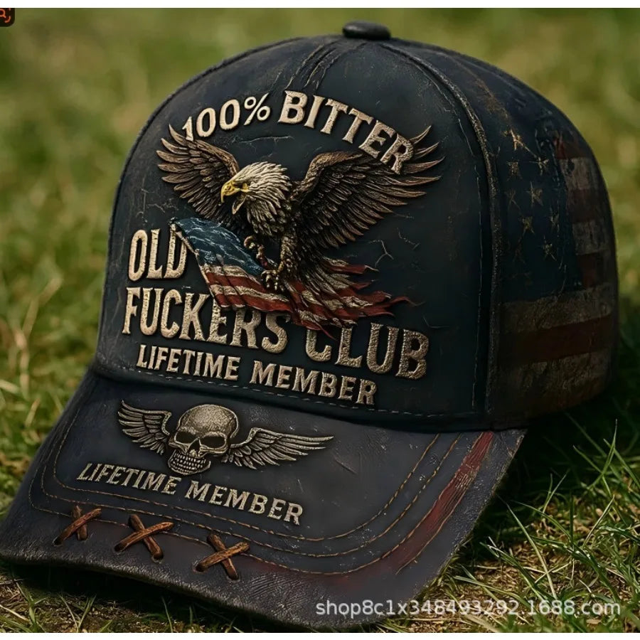 2025 New Print Washed Cotton Baseball Cap for Men Women Vintage Casual Peaked Caps Outdoor Running Sun Hat Adjustable Soft Top