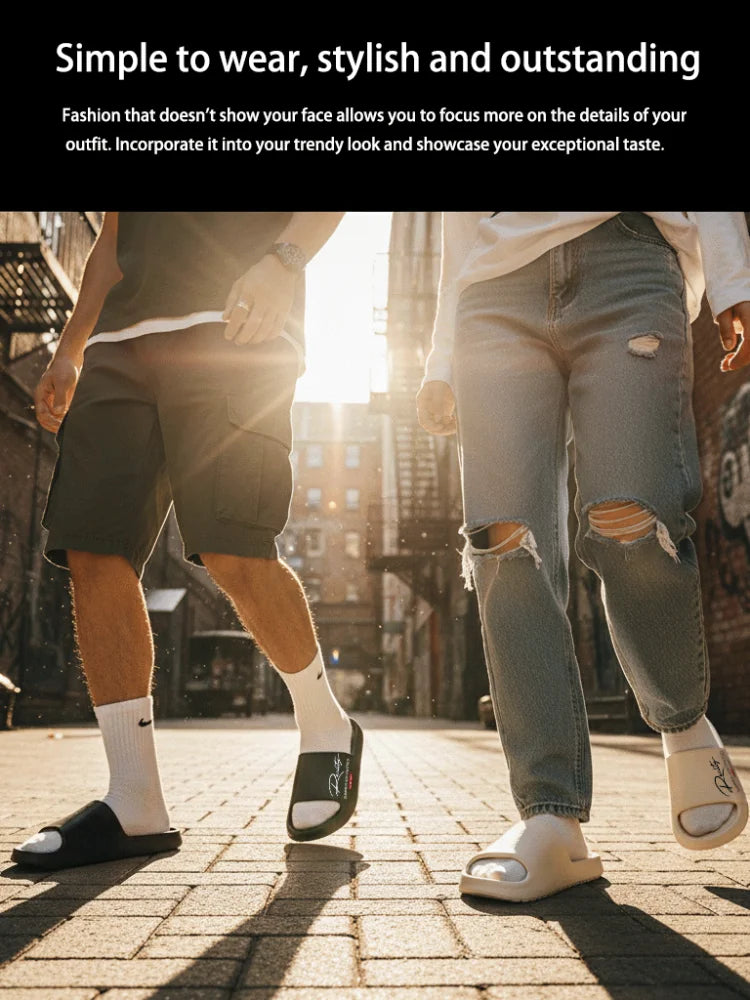 Summer innovative design EVA men's shoes, soft and lightweight home slippers, suitable for indoor and outdoor leisure activities