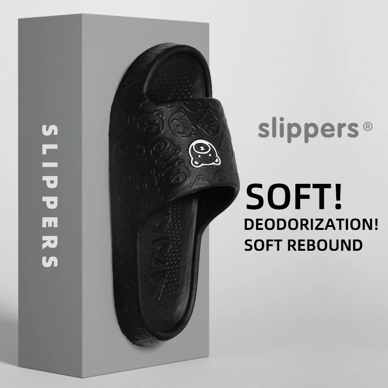 Non-Slip Slippers for Women Outdoor Wear 2024 New Indoor Home Sandals Female Summer Eva
