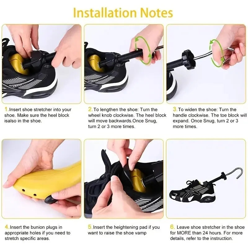 Professional Shoe Trees Adjustable Length Width Shoes Stretcher Boots Sneakers Shoe Stretchers Men Woman Heels Shoes Tree 1Pcs