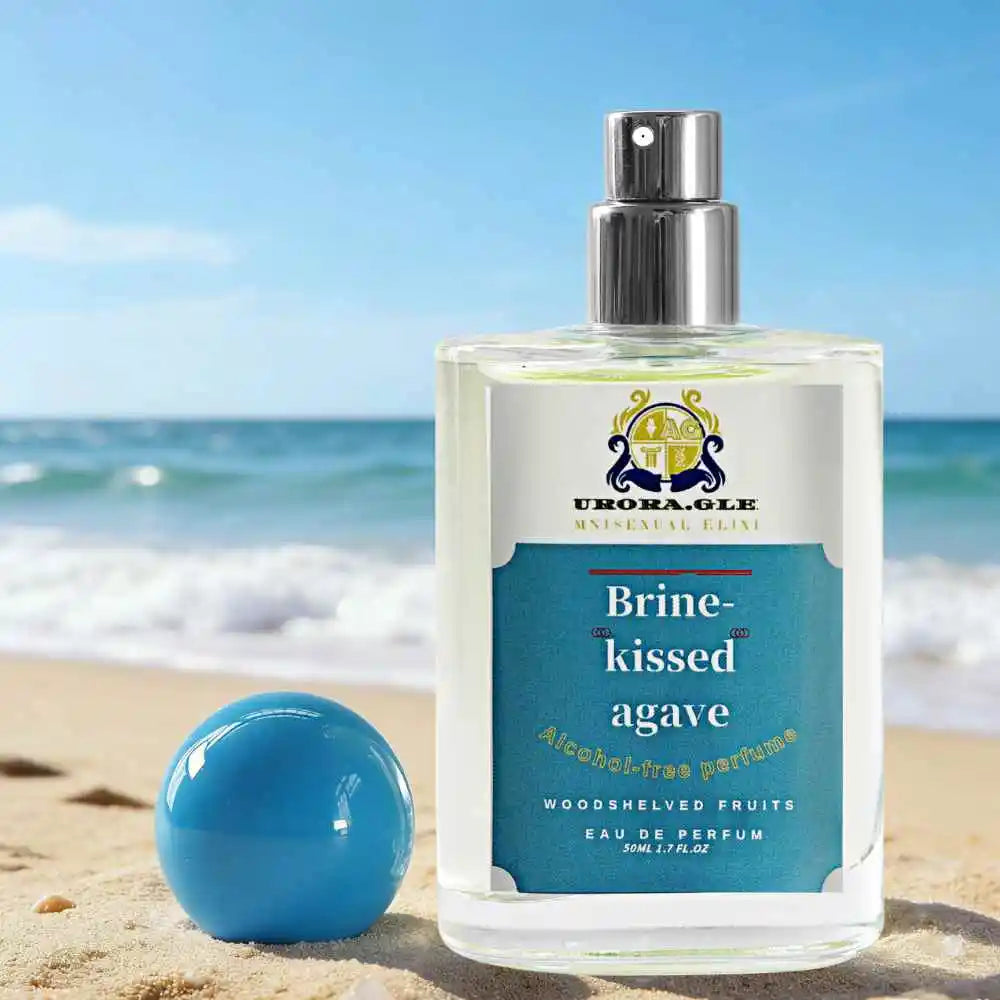 Brine-kissed Agave: Ocean-inspired Unisex Fragrance,Sea Salt Men's Perfume, 50ml,Women's Fragrance,Home Fragrance,Alcohol-Free