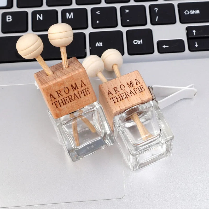 8ml Car Air Vent Perfume Bottle Auto Air Freshener Bottle Air Vent Outlet Perfume Clip Diffusion Jar Cars Interior Accessories