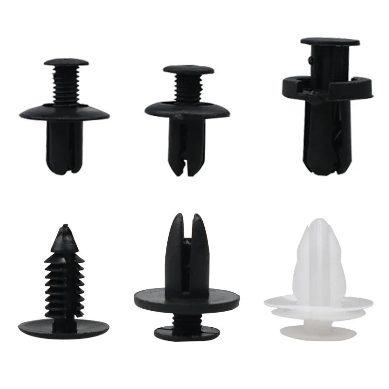 New Auto Fastener Clips Mixed Car Body Push Retainer Pin Rivet Bumper Door Trim Panel Fastener Kit Car Clips Retainer Tools