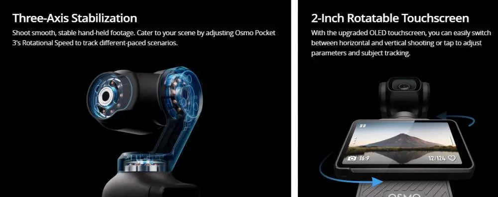 DJI Osmo Pocket 3 Creator Combo Original Brand in Stock