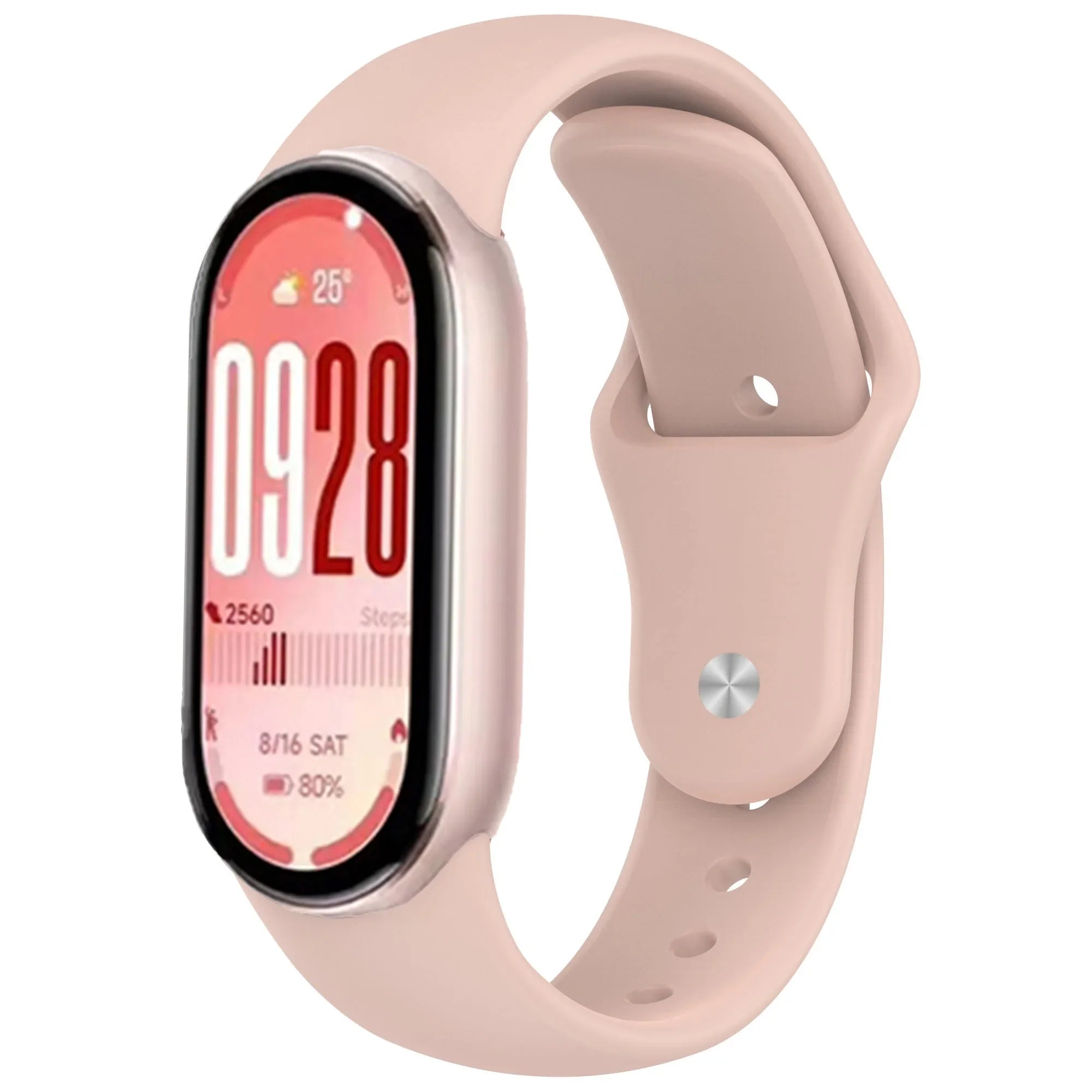 Silicone Watch Band for Xiaomi Mi Band 10 9 8 NFC Soft Waterproof Sport Straps Replacement Wristband for mi band 10 9 Smartwatch