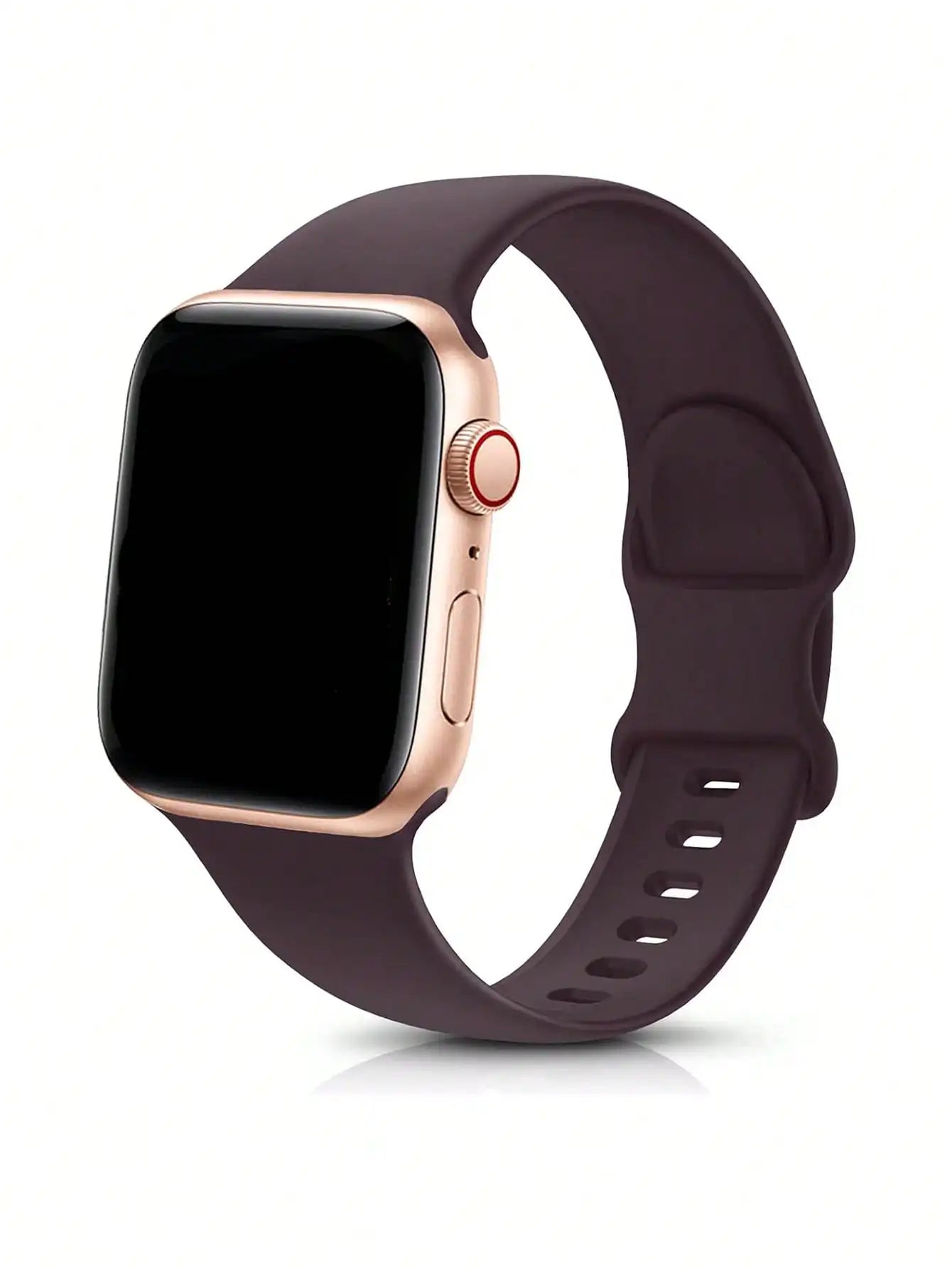 Soft Silicone Waterproof Sports Watch Band Compatible With 38mm, 40mm, 41mm, 42mm, 44mm, 45mm, 49mm Watches, Suitable For Series 11, 10, 9, Ultra, 8, 7, 6, 5, 4, 3, 2, 1, SE, Available For Both Men And Women