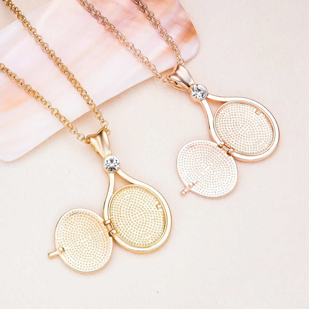 H2O Locket Pendant Necklace Mermaid Silver Color with Crystal Just Add Water Necklaces TV Movies Jewelry for Women Girls