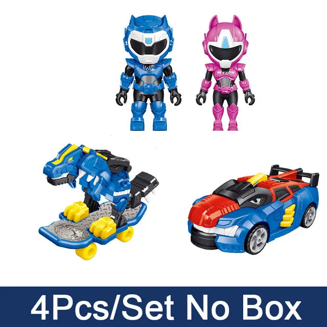 Korea Anime Mini Force Super Dino Power Car Dinosaur Model Action Figures Dolls MiniForce X Collection Toys Children Gift