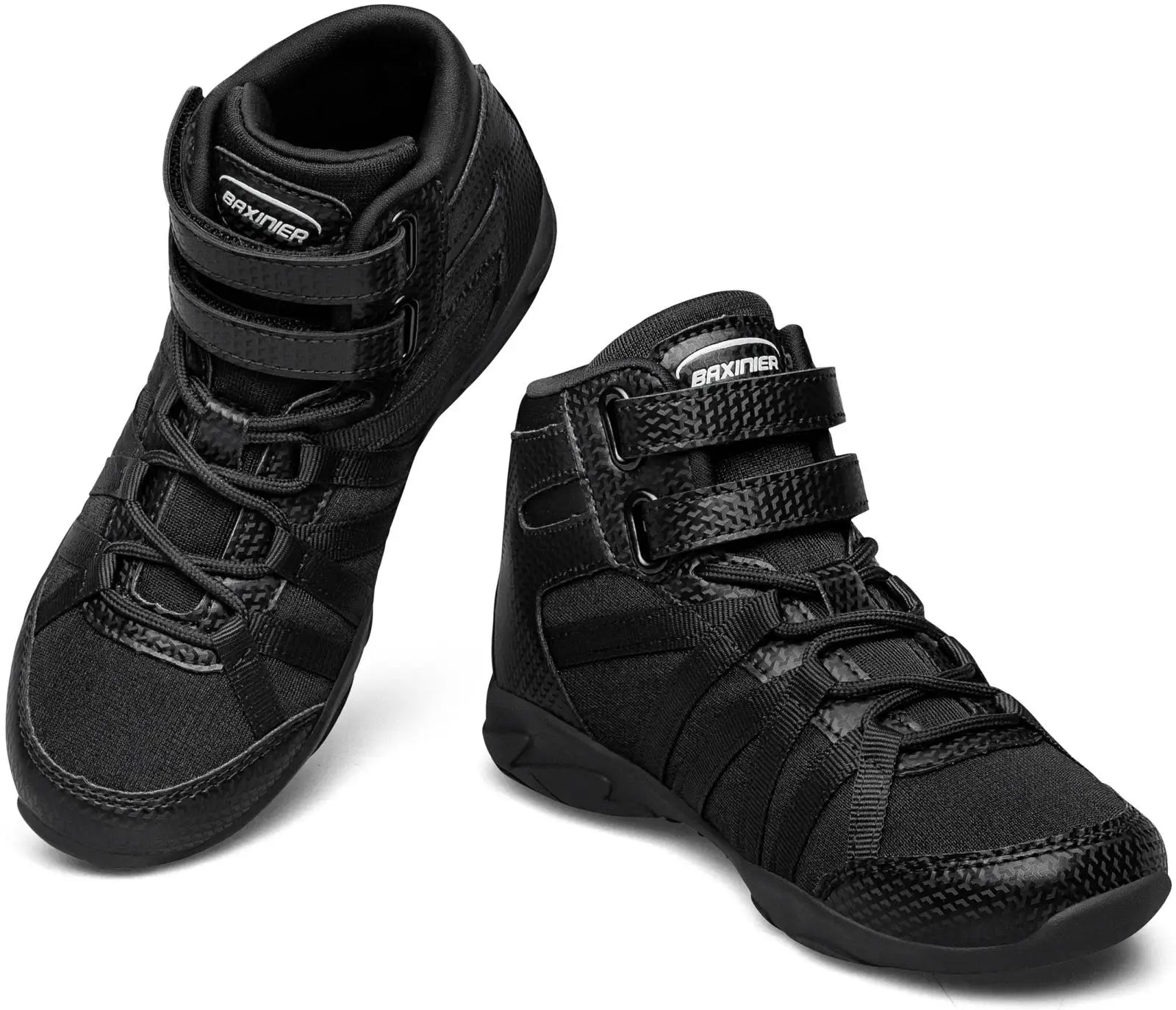 BAXINIER Girls High Top Cheerleading Shoes, Professional Lightweight Youth Cheer Competition Sneakers, Dance Training Footwear