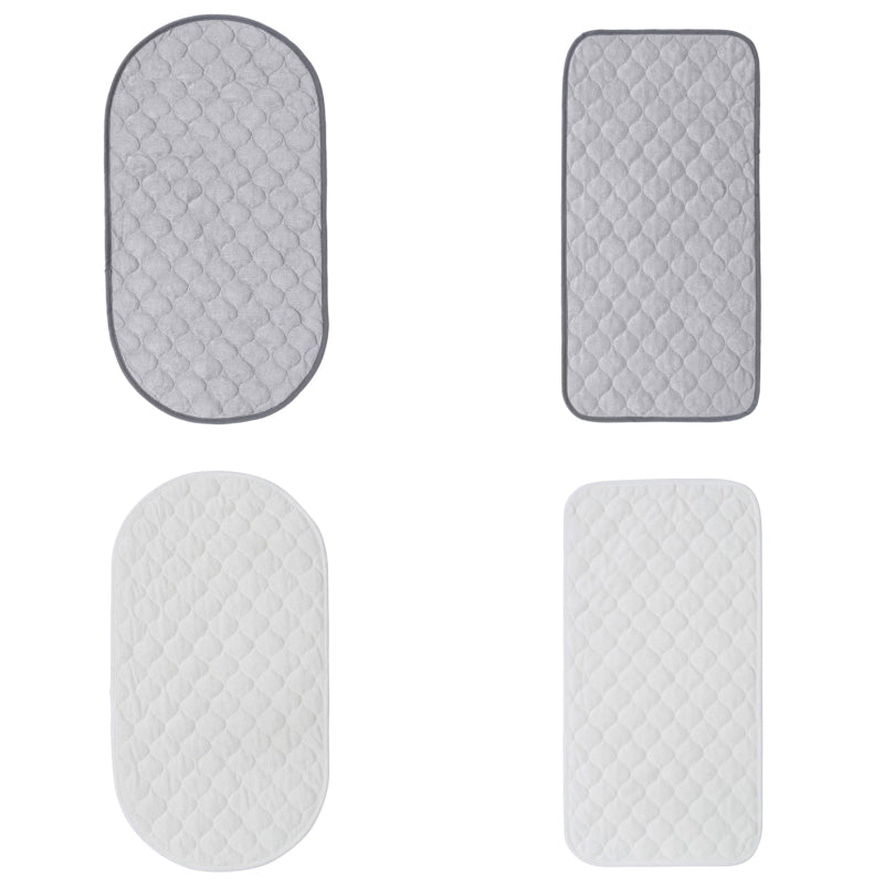 Baby Diaper Mat Waterproof Reusable Bamboo Liner Changing Pat Mattress for Newborn Infant Girls Boys Newborn Portable