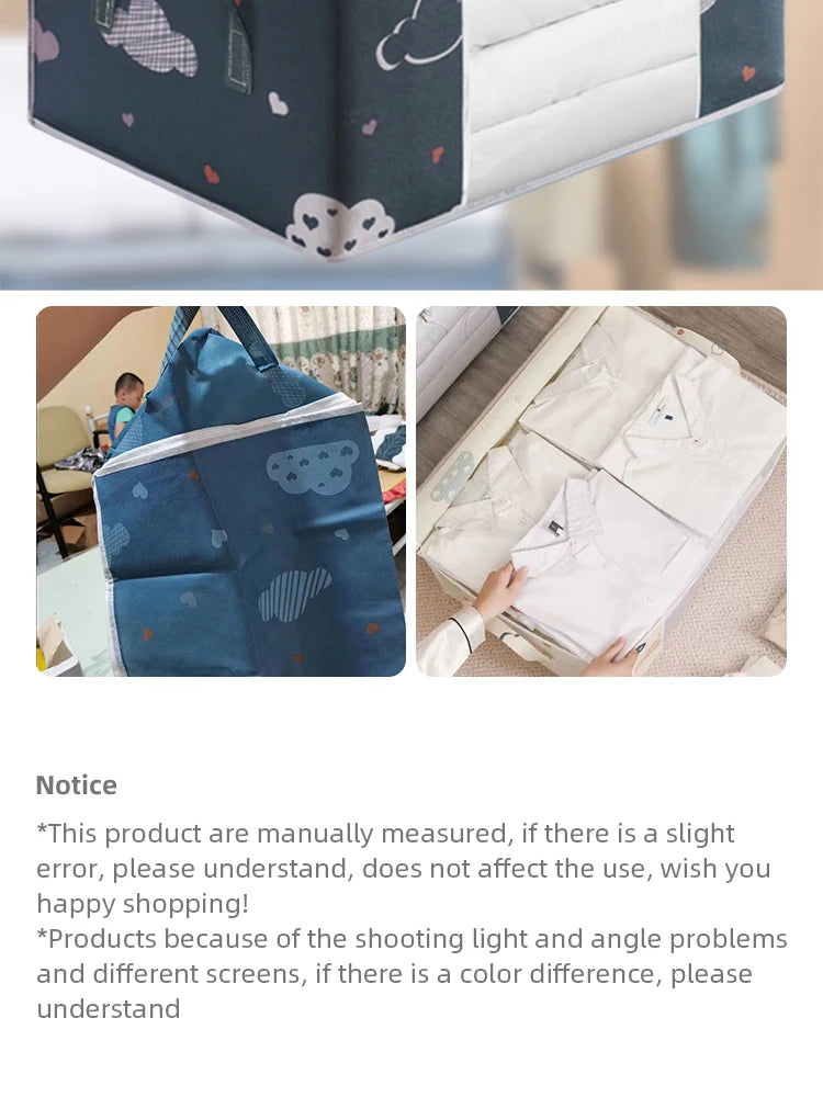 Quilt Storage Bag Multi-functional Dustproof Moistureproof Large-capacity Clothes Storage Bag Home Moving Organising Bag