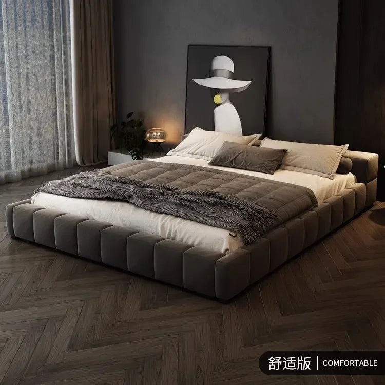Bedroom Unique Bed Aesthetic Modern Double Children Bed Luxury Sleeping 180x200 Camas De Matrimonio Dormitorio Home Furniture