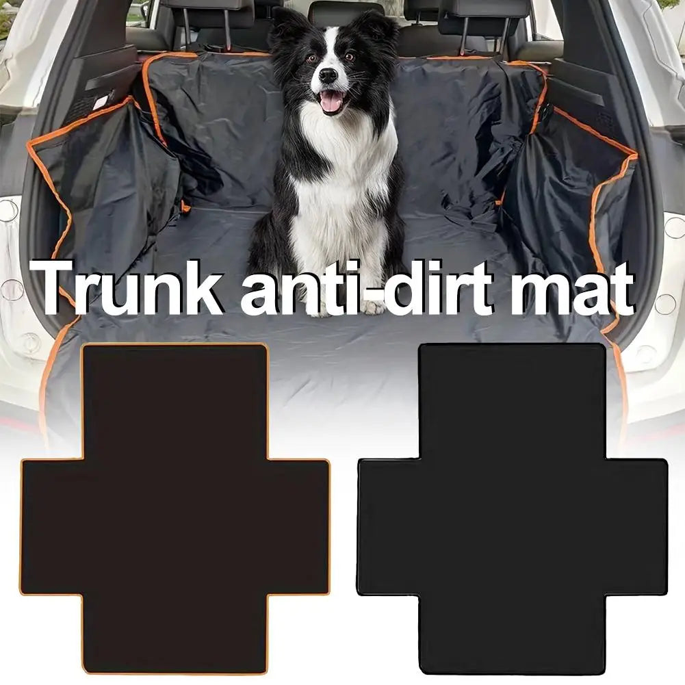 Car Trunk Anti-Dirt Pet Mat Waterproof Oxford Cloth Dog Car Seat Cover Pet Travel Dog Carrier Car Trunk SUV Cargo Liner Mattress