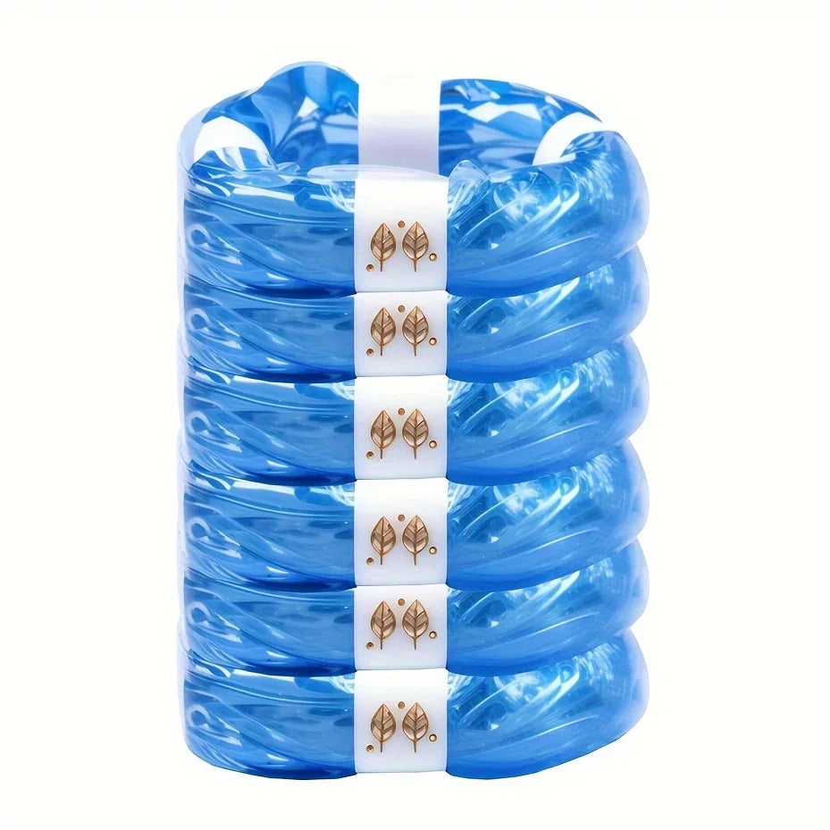 6 Pack Diaper Pail Refill Compatible with Cartridges for Genie Diaper Pail Refills Bags Refill (Cartridge Is Not Included)