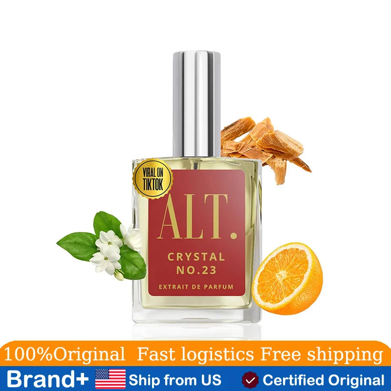 ALT. FRAGRANCES Crystal No. 23 Extrait De Parfum Unisex Perfume Inspired By Baccarat Rouge 540 Perfume 60ml Long-lasting