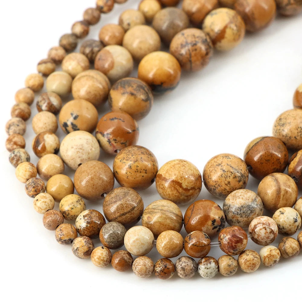 Natural Stone Beads Blue Tiger Eye Crystal Amethyst Rose Quartz Gemstone Bead for Jewelry Making Bracelet Necklace 4/6/8/10MM