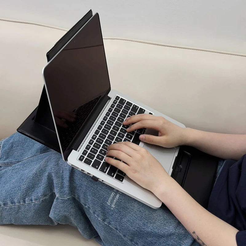 45*25*1.56cm Foldable Laptop Work Table Mini Portable Notebook Computer Holder Car Living Room Sofa Bed Working Reading TV Plays