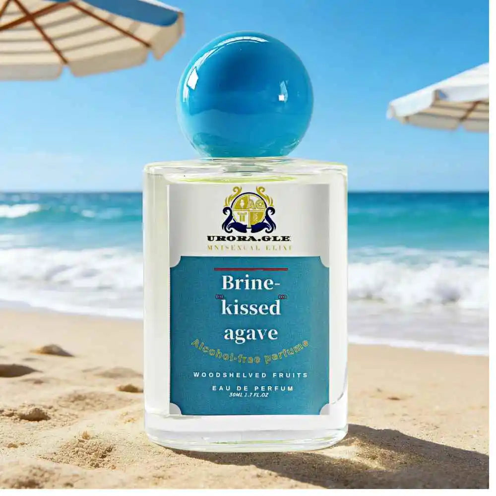 Brine-kissed Agave: Ocean-inspired Unisex Fragrance,Sea Salt Men's Perfume, 50ml,Women's Fragrance,Home Fragrance,Alcohol-Free