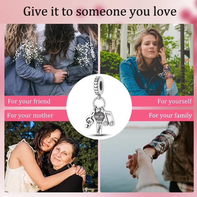925 Sterling Silver Charms Beads Pendant Tree of Life Dog Elephant Love Heart Charm Fit Original Bracelet DIY Women Jewelry Gift