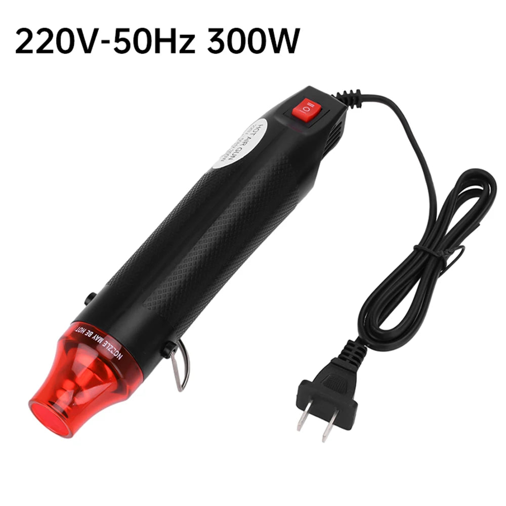EU/US Hot Air Gun Soldering Temperature Blower Gun DIY Crafts Electric Power Hot Dryer Mini Heat Gun For Shrink Tubing Car Wrap