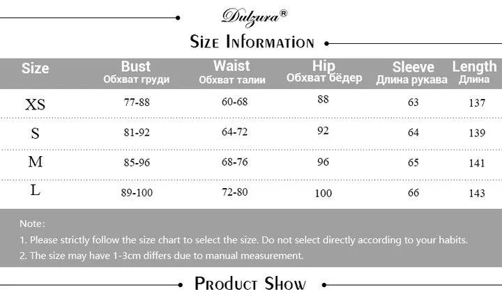 Dulzura Long Sleeves Side High Slit Maxi Dress Solid Sexy Long Dress Women’S Party Club Streetwear Autumn Winter Outfit
