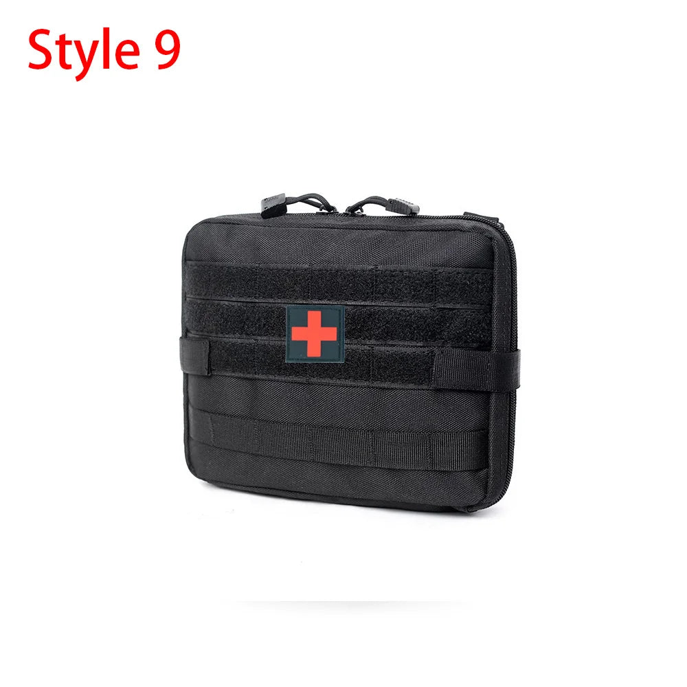 Outdoor Camping Trauma First Aid Kit Multifunctional Equipment Survival Tool Kit Wilderness Survival Emergency Kit
