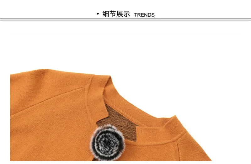 2023 New Spring Autumn Mother Sweater Knitted Cardigan   Jacket Noble Elegant Womem Sweater Coat Middle Aged Female Knitwear Top