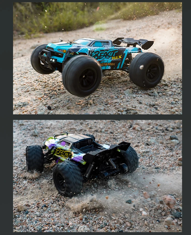 ZLL SG116 MAX 1:16 High Speed Drift Racing 80KM/H Brushless Motor 4WD SG116 Pro 40KM/H RC Car Off Road Car Toys For Kid Gift