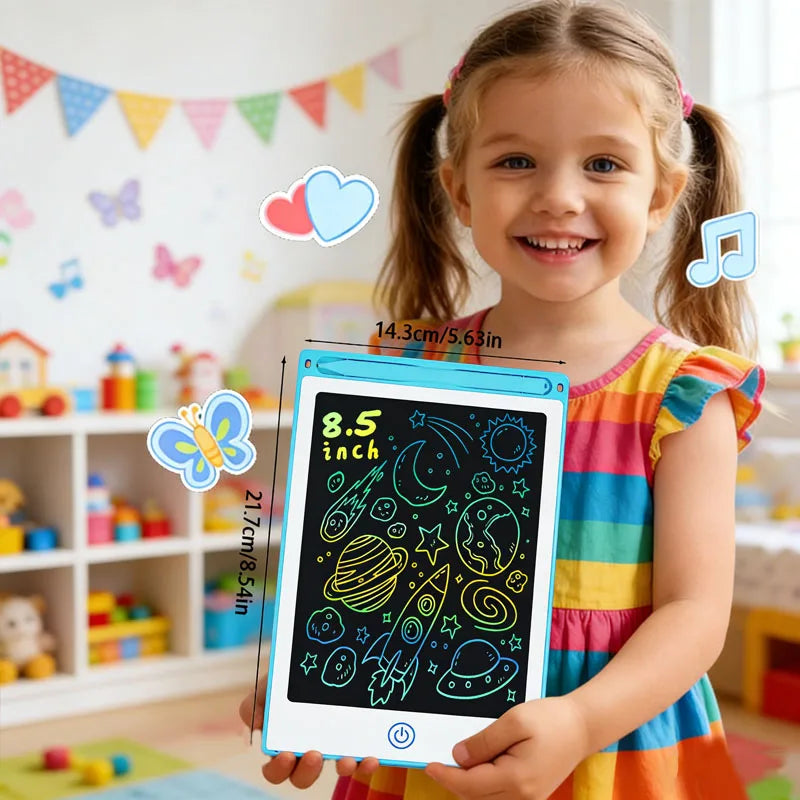 8.5 Inch LCD Writing Tablet Digital Drawing Tablet Handwriting Pads Portable Electronic Doodle Blackboard Travel Educational Toy