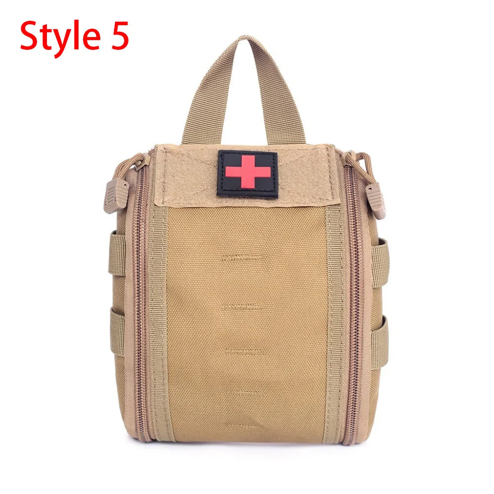 Outdoor Camping Trauma First Aid Kit Multifunctional Equipment Survival Tool Kit Wilderness Survival Emergency Kit