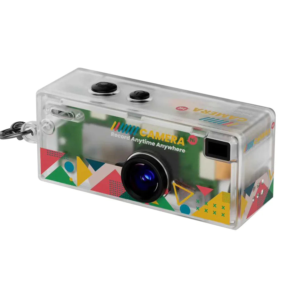 Magecam Digital Camera 0.96 Inch Keychain Camera Retro Support Memory Card 1080P Very Small Camcorder Video Recorder with Flash