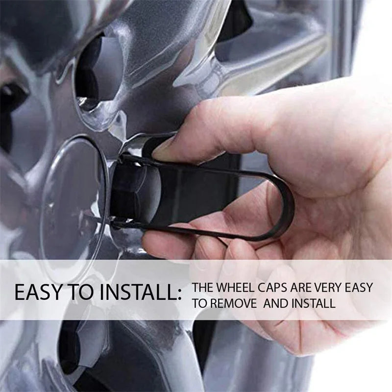 20 Pcs Car Wheel Nut Caps 17mm/19mm/21mm Auto Hub Screw Cover Black Plastic Anti Dust Car Wheel Nut Bolt Covers Tire Accessories