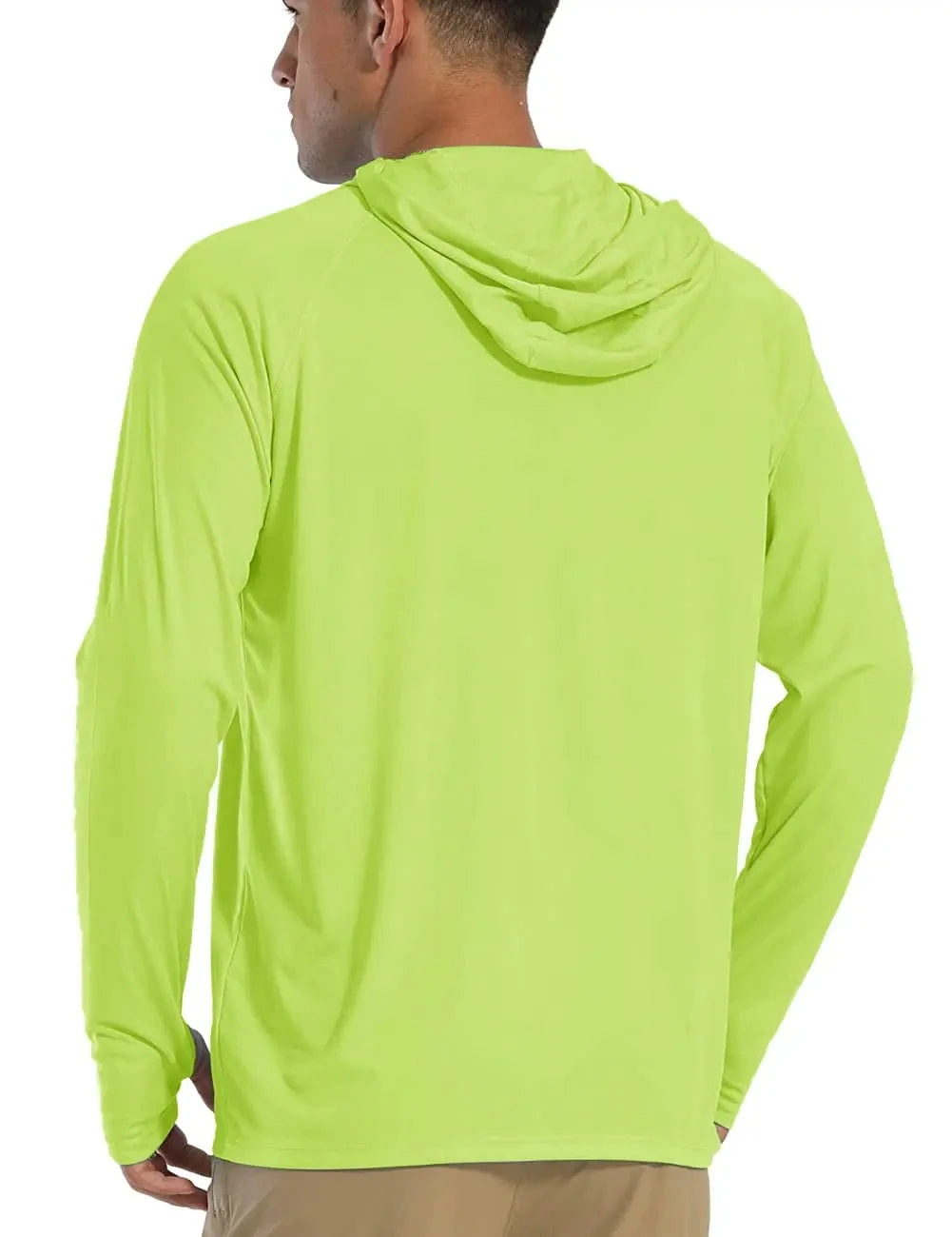 TACVASEN Sun Protection T-Shirts Mens Long Sleeve Hoodie Casual UV-Proof T-Shirts Breathable Lightweight Quick Dry T shirts Male