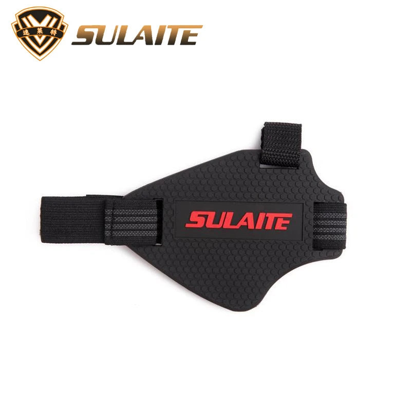 SULAITE Motorcycle Shift Pad Gear Shoe Cover Durable Lightweight Boot Protector Adjustable for Riding Moto Accessaries