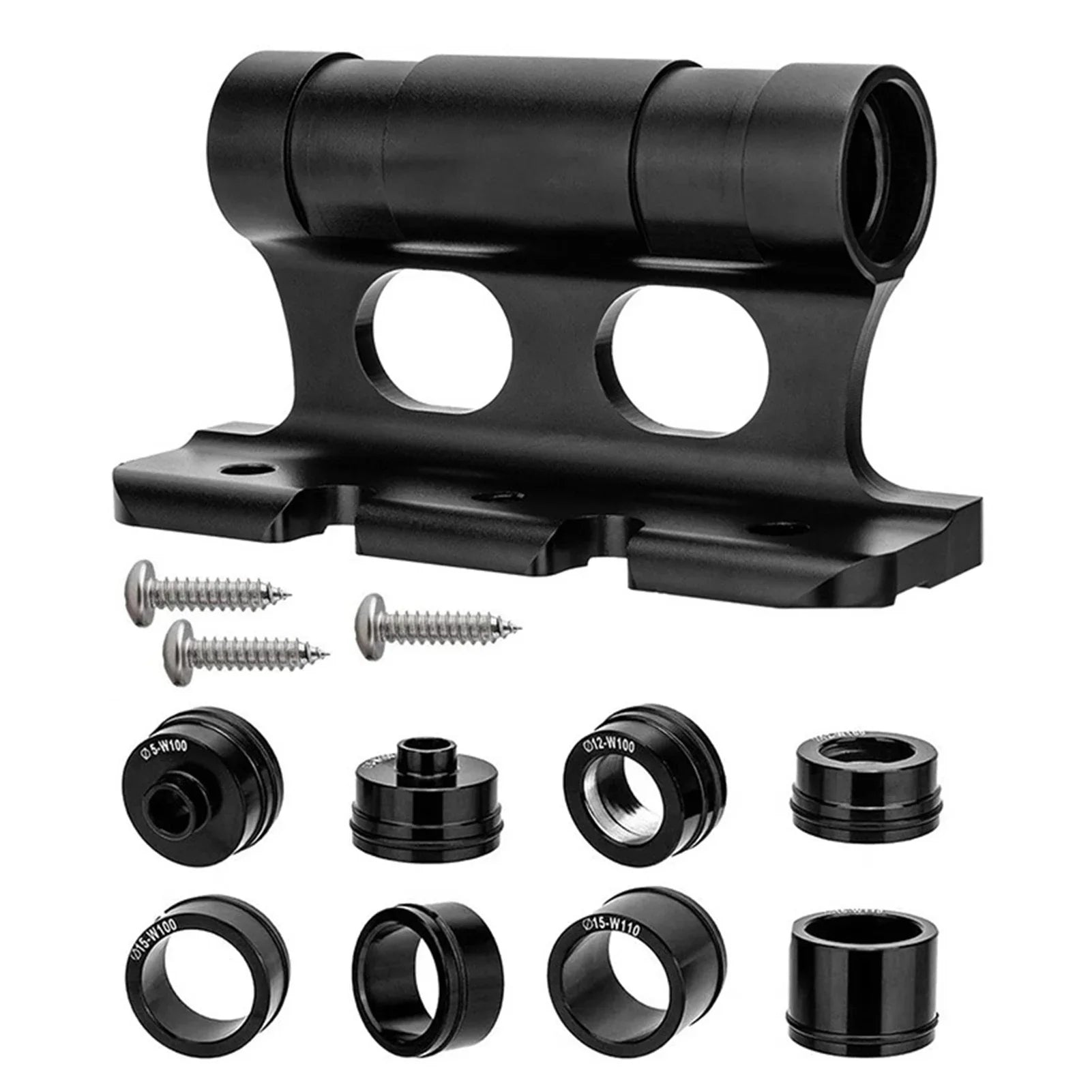 Bike Fork Mount Quick Release Thru Axle Carrier, Bicycle Car Roof Rack Bike Holder for 20mm Thru Axle